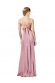Outlet Stretch Crepe Black Sleeveless Sheath Low Back Evening Dresses UK