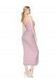 Outlet Soft Chiffon Primrose Sleeveless Mermaid V-Back Sexy Evening Dress UK